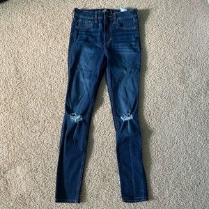 Hollister ripped jeans